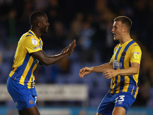 Supporting image for story: Daniel Udoh keeping Shrewsbury Town foot on the gas