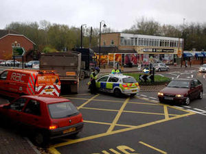 Supporting image for story: Traffic chaos as lorry breaks down