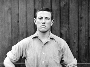 Supporting image for story: Gravestone at last for Everton footballing hero