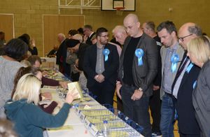 The count gets under way