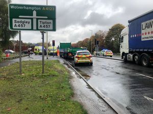 The scene of the crash. Photo: Ellis Butler