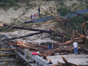 Supporting image for story: Nine children among at least 27 killed in Texas flooding