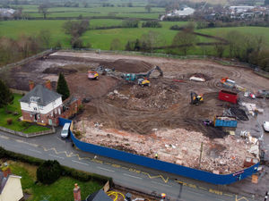 Supporting image for story: Nothing but memories left of village school as work to build houses underway