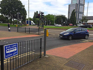 Supporting image for story: That's not right! Is this Wolverhampton's most confusing road sign?