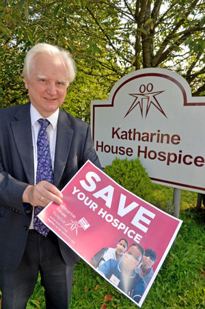Katherine House Hospice chief executive Richard Soulsby 