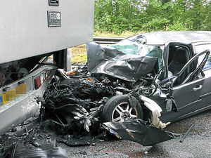 Supporting image for story: Lucky escape as vehicles collide in Hagley