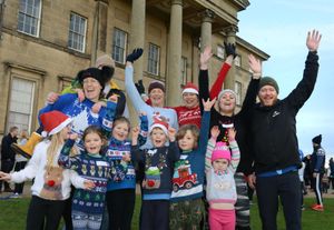 The Jog Off Your Jumper run at Attingham Park 