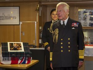 Supporting image for story: King thanks Royal Navy submariners for their service