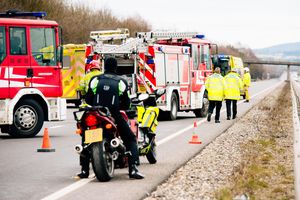 Emergency services at the scene