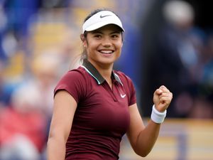 Supporting image for story: Emma Raducanu bounces back from split with coach to advance at Winners Open