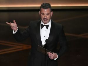Supporting image for story: Jimmy Kimmel makes dig at Trump on Oscars stage