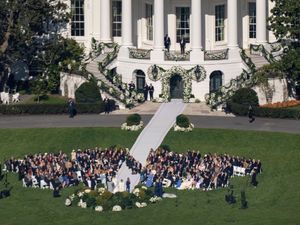 Supporting image for story: Joe Biden’s granddaughter marries in White House wedding