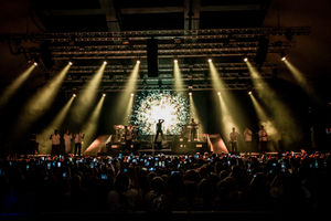 The stage 