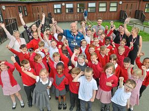 Supporting image for story: Bell rings for final day at Telford school