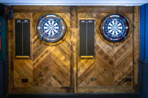 Darts boards at The Castle Inn
