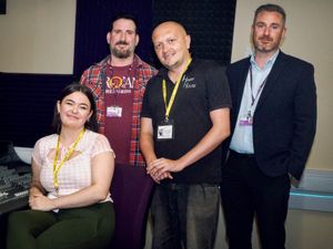 Supporting image for story: College partners with film producers to let students taste media and music magic