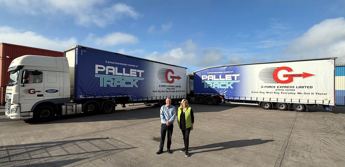 Family-run Telford logistics specialist celebrates record turnover of nearly &pound;7 million after growing fleet from 3 to 39