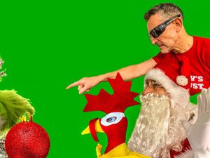 Supporting image for story: Shrewsbury Superhero Eric the Turkey saves Christmas in annual Christmas musical video