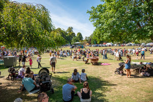 Oswestry's Balloon Carnival returned over the weekend. Picture: Graham Mitchell.