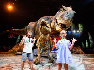 Supporting image for story: Walking with Dinosaurs spectacular roars into Arena Birmingham - with pictures and video