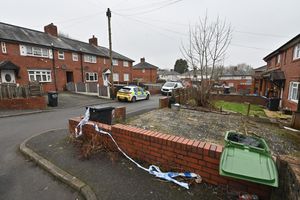 The scene in Green Park Road. Photo: Steve Leath