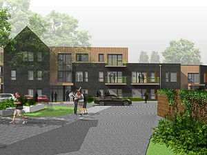 Supporting image for story: First glimpse at swish new Wolverhampton apartments next to Halfway House pub