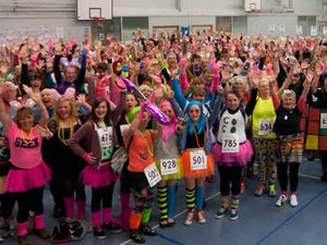 Supporting image for story: Shrewsbury midnight walkers put best feet forward for charity
