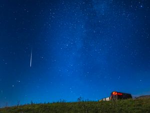 Supporting image for story: The Geminid meteor shower this week is expected to be the best in a long time