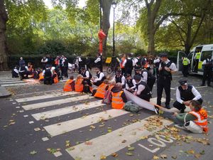 The Just Stop Oil protest took place in London, on Wednesday and are continuing throughout the month
