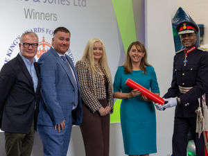 Supporting image for story: Joy as Bilston manufacturing firm presented with King's Award at event celebrating 70 years in business