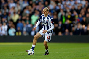 Toby Collyer has made four substitute appearances but is still waiting to make his mark. (Photo by Adam Fradgley/West Bromwich Albion FC via Getty Images)