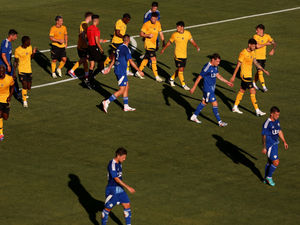 Supporting image for story: Wolves training game marred by racism row