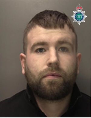 Mitchell Sheridan was sentenced to 11 months in prison, suspended for 18 months. Photo: Staffordshire Police