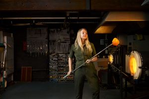 Bethany Wood - founder of Blowfish Glass