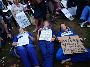 Supporting image for story: Palestine Action protest arrests ‘not sustainable’, Stella Creasy tells Commons