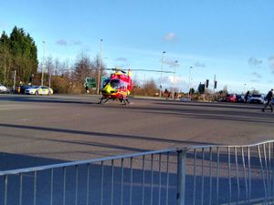 The air ambulance at the crossroads