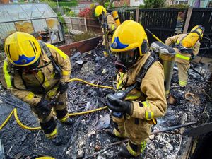 Supporting image for story: Shed fire spreads to house in Market Drayton