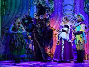 Supporting image for story: 'Oh no you didn't!' 20 showstopping pictures capture the magic of this year's panto 'Sleepy Beauty' as stars take to the stage at Wolverhampton's Grand Theatre