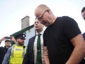 Richard Satchwell leaving the District Court in Cashel, Co Tipperary