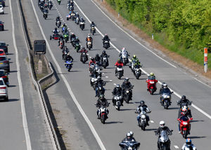 The Bikes4Life annual ride out 