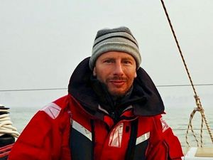 Supporting image for story: Rescue delight for Shropshire sailor after Atlantic storm rolls and breaks yacht