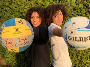 Supporting image for story: Honours even as sisters share netball sibling rivalry
