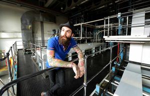 Ricki visits the Express & Star print hall