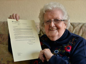 Supporting image for story: MBE awarded to founding volunteer as Bridgnorth hospital group celebrates 60 years