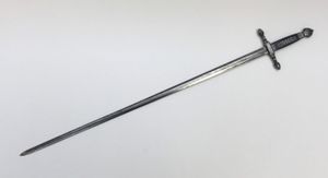 An 18th or 19th-century papal sword with possible 17th-century blade.