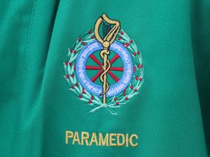 A paramedic badge