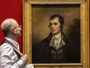 Supporting image for story: Long-lost portrait of Scotland’s national bard on public display for first time