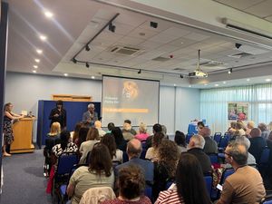 Dr Moulik and Professor Partha Kar speaking about Type 1 Diabetes and life with an insulin pump