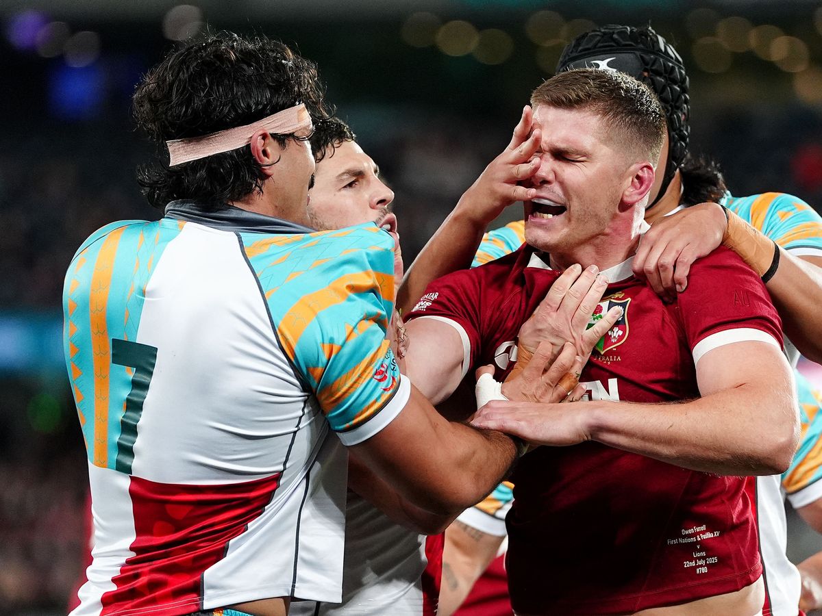 Lions have to battle for win over First Nations and Pasifika team in Melbourne Lions have to battle for win over First Nations and Pasifika team in Melbourne