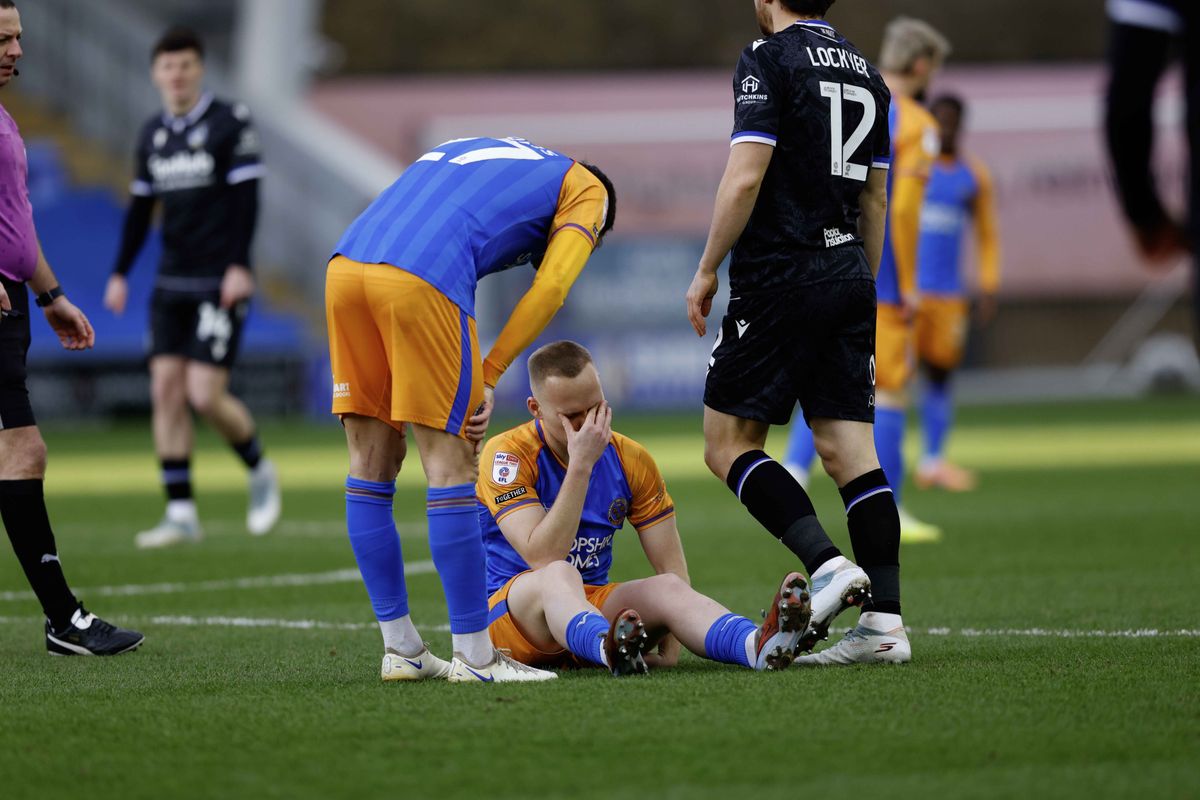 A big blow - Anthony Scully injury adds to Shrewsbury Town woes